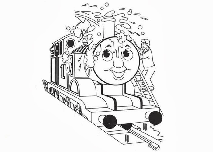 Emily The Train Pages Coloring Pages